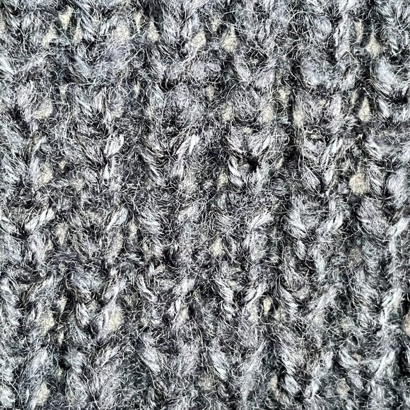 ICHI Scandi Blue Oversized Slouchy Boxy Chunky IHODANSA Cardigan Sweater Size L - Picture 10 of 14